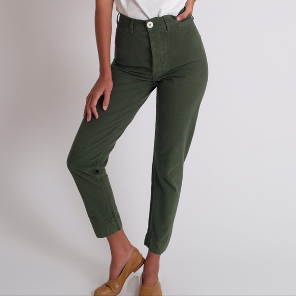 Jesse Kamm Pants - Jesse Kamm Ranger Pants in Olive